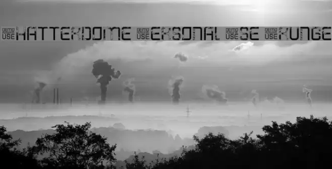 Shatterdome Personal Use Grunge Font examples