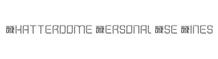 Shatterdome Personal Use Lines  Frei Schriftart Herunterladen