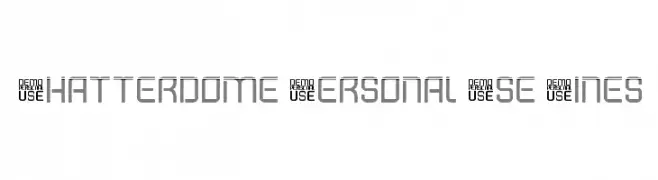 Shatterdome Personal Use Lines  Скачать бесплатные шрифты