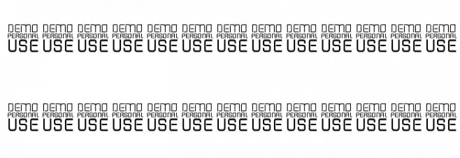 Shatterdome Personal Use Lines Font Litere mari