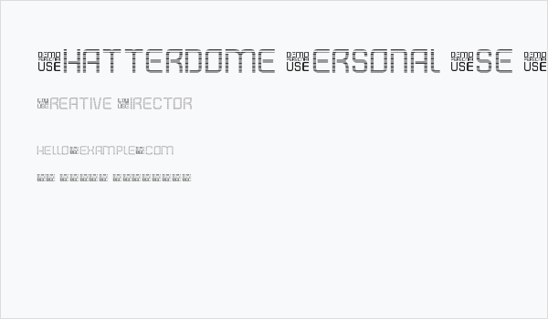 Shatterdome Personal Use Lines Business Card