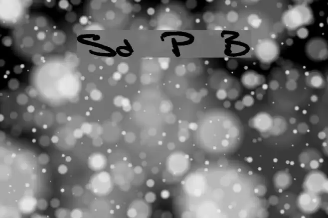 Shattered Print Bold Fonte examples