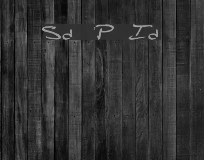 Shattered Print Italic خط examples