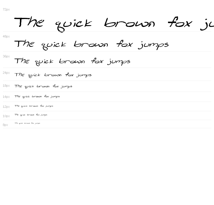 Shattered Print Italic Waterfall