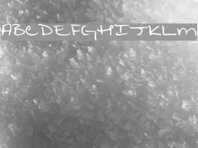 Shattered Print Font examples