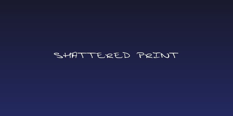 Shattered Print Social Header