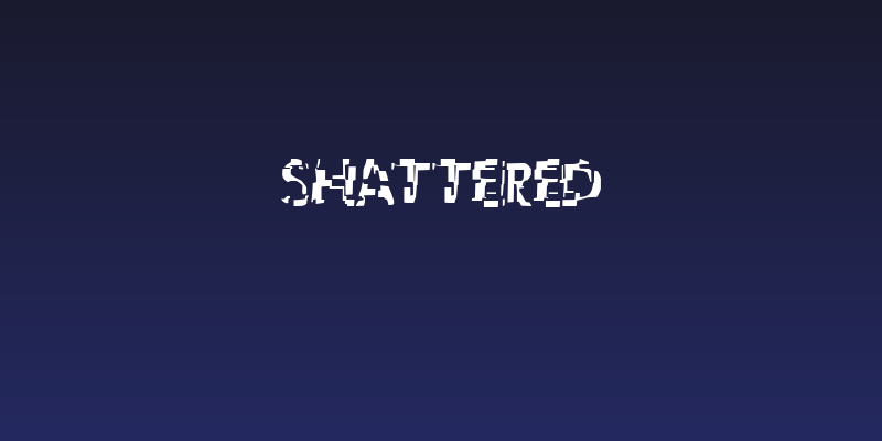 Shattered Social Header