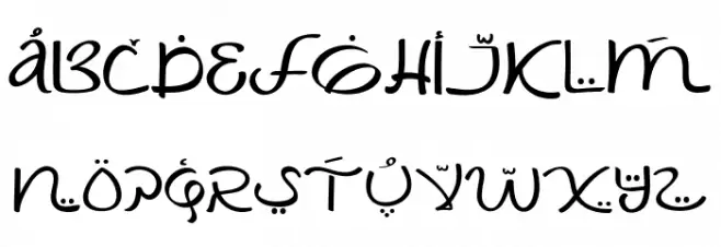 Shaumy Schriftart Groß