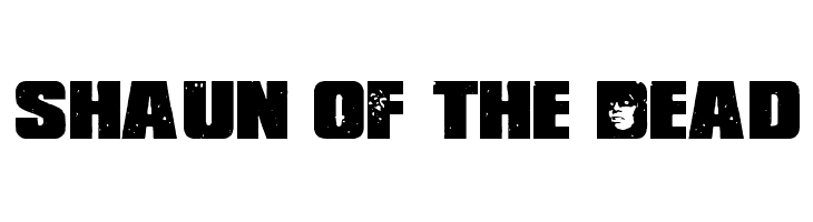 Shaun of the Dead  Free Fonts Download