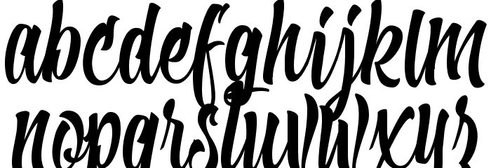 Shave the Whales Personal Use Font LOWERCASE