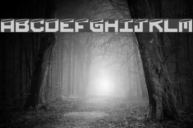 Shaved Font examples