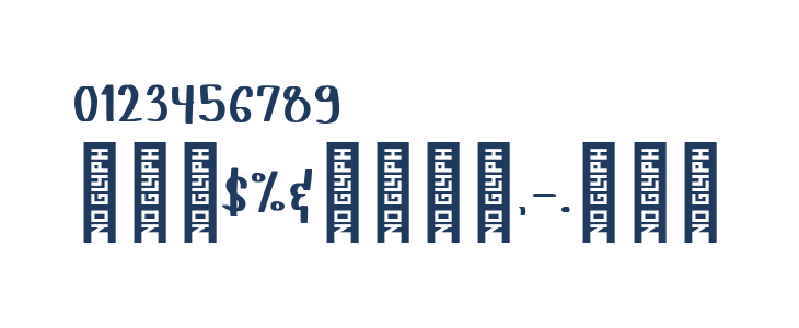 Shavnaz Regular Other Characters