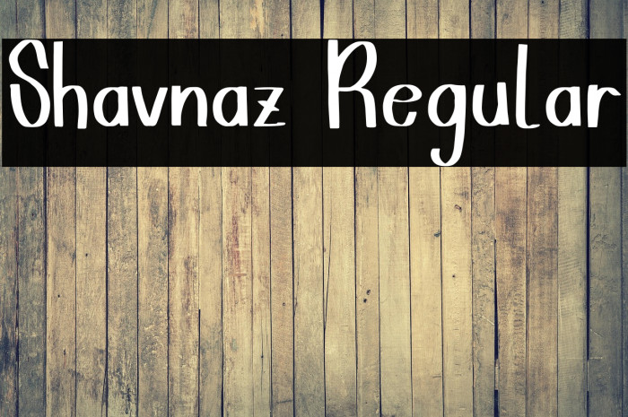 Shavnaz Regular Example 2