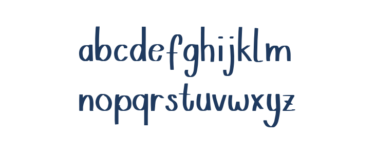 Shavnaz Regular Lowercase