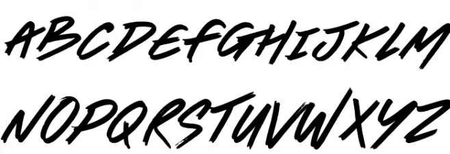 Shawshank Fonte MINÚSCULAS