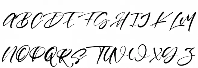 Shayne Schriftart Groß
