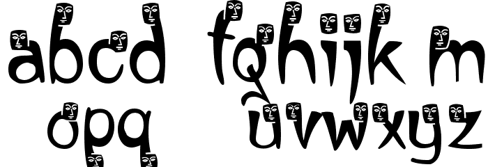 Shazi DEMO Font LOWERCASE