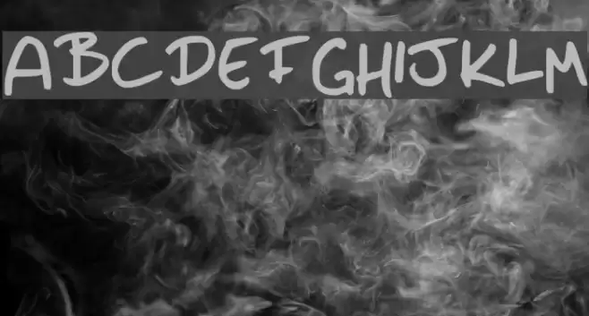 Shazi Hand Font examples