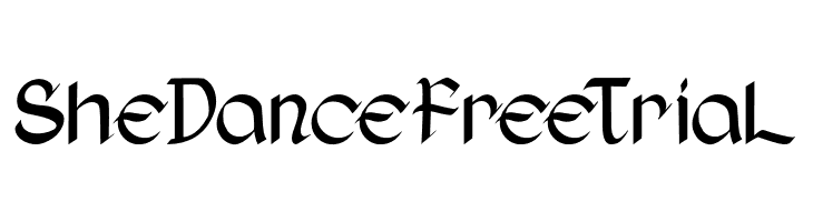 She Dance Free Trial  font caratteri gratis