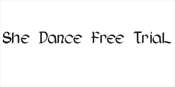 She Dance Free Trial Logo