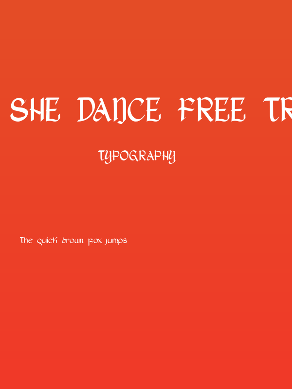 She Dance Free Trial Poster