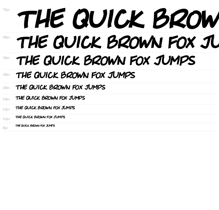 She Said Jiffy Bold Italic Waterfall