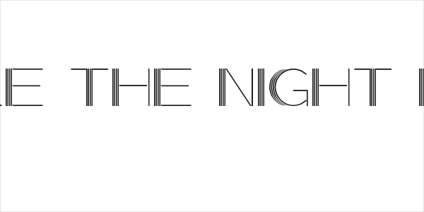 She Stole the Night Regular Logo