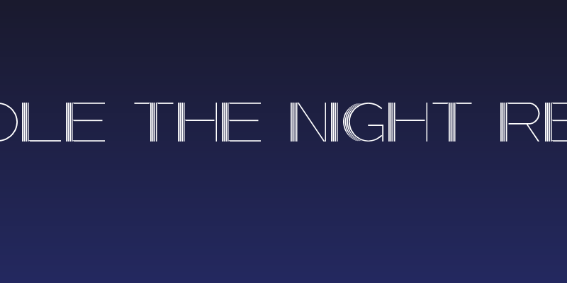 She Stole the Night Regular Social Header