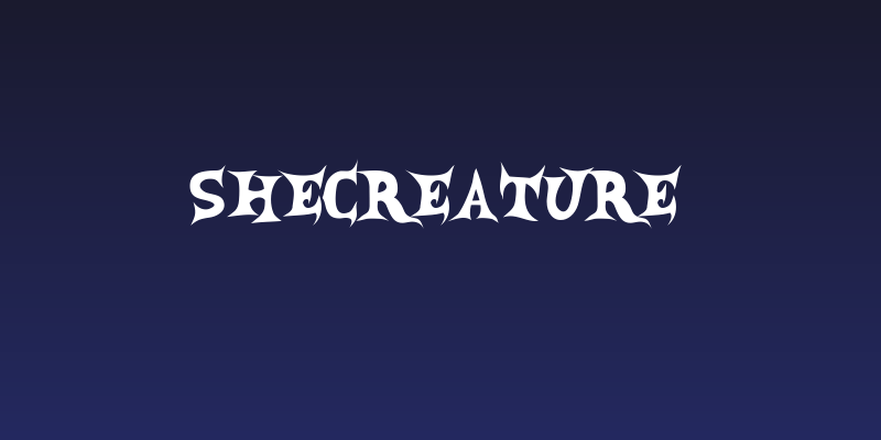 SheCreature Social Header