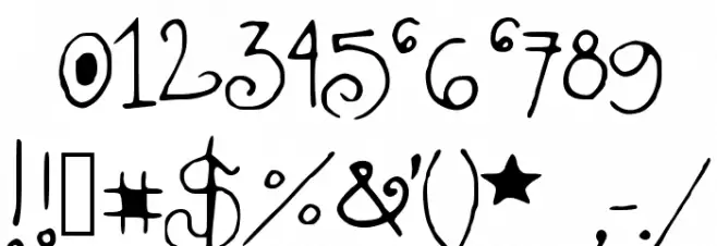 SheDevil Font OTHER CHARS