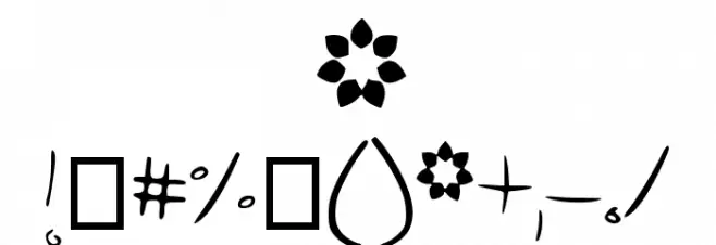 She_Speak Font OTHER CHARS