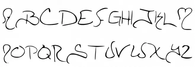 She_Speak Font Litere mari
