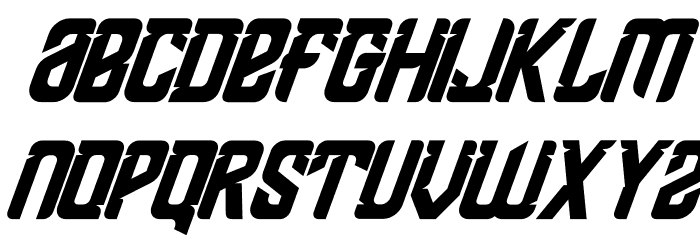 Shean Holmes Italic Font LOWERCASE