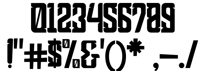 Shean Holmes Font OTHER CHARS