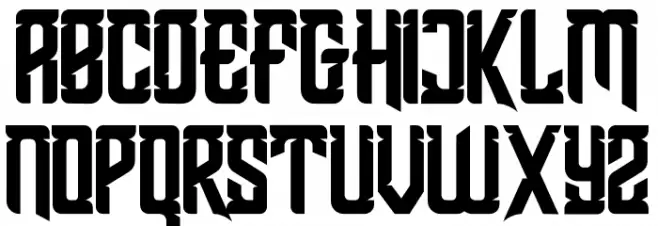 Shean Holmes Schriftart Groß