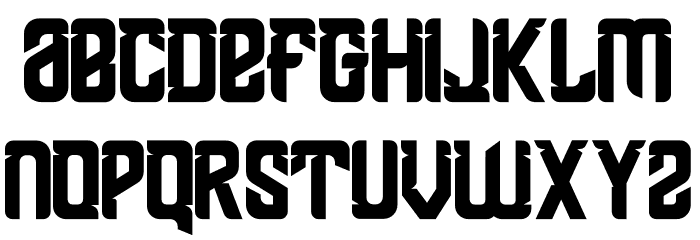 Shean Holmes Font LOWERCASE