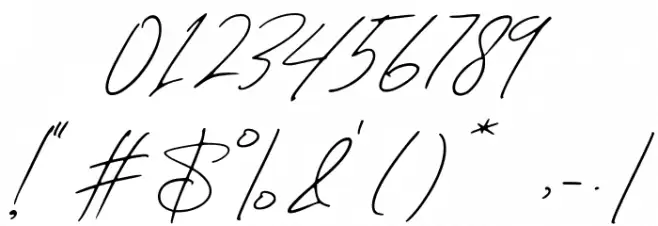 Sheanday Polices AUTRES CHARS