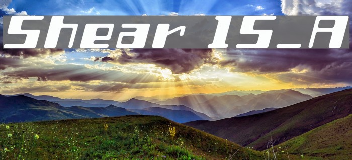 Shear 15_A Example 1