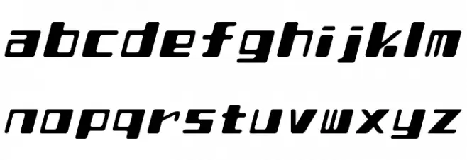 Shear 15_A फ़ॉन्ट लोअरकेस