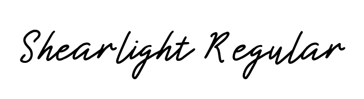 Shearlight Regular  font caratteri gratis