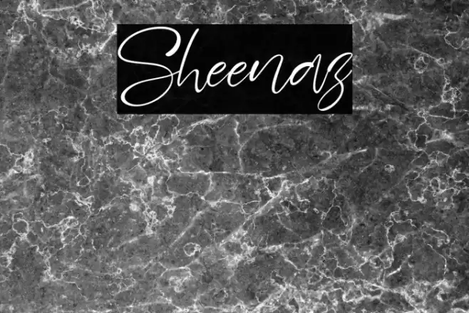 Sheenaz Font examples