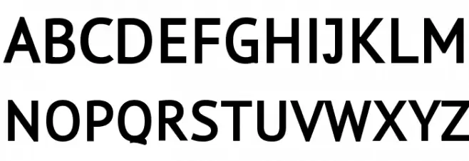 Sheep Sans Bold Schriftart Groß