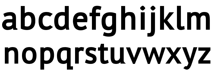 Sheep Sans Bold Font LOWERCASE