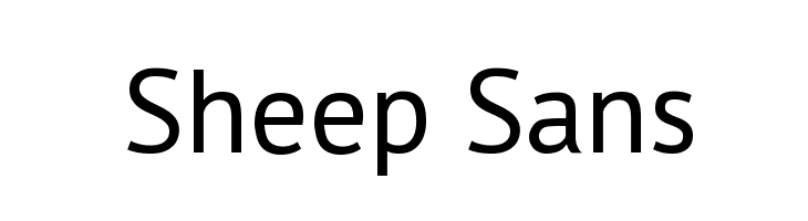 Sheep Sans Font
