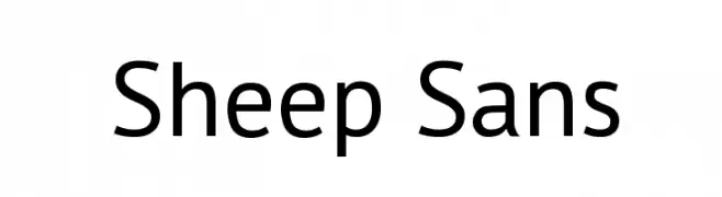 Sheep Sans  免费字体下载