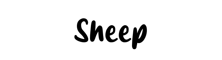 Sheep  Free Fonts Download