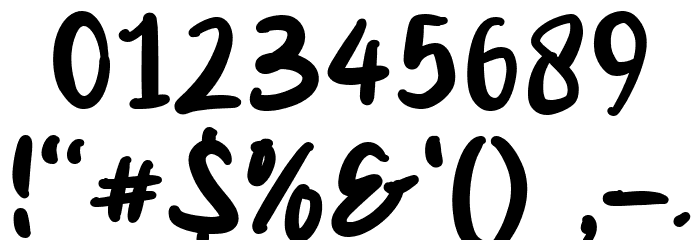 Sheep Font OTHER CHARS