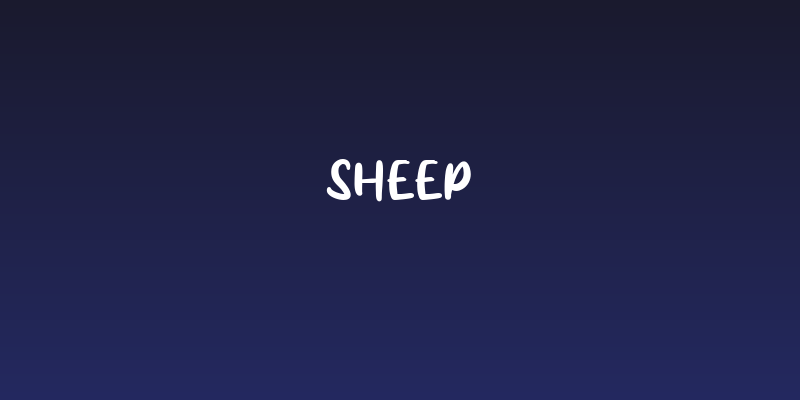 Sheep Social Header