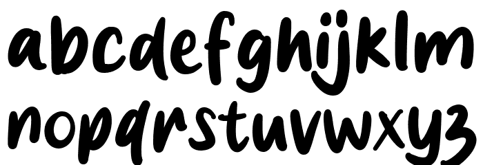 Sheep Font LOWERCASE