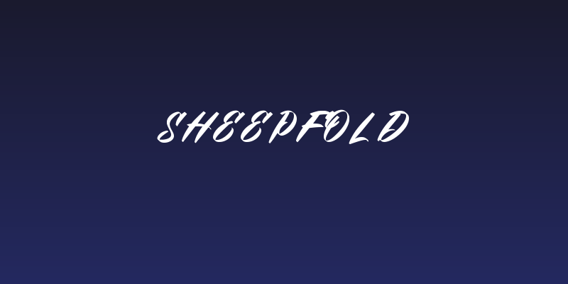 Sheepfold Social Header
